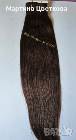 Европейска естествена коса, снимка 6 - Аксесоари за коса - 53113624