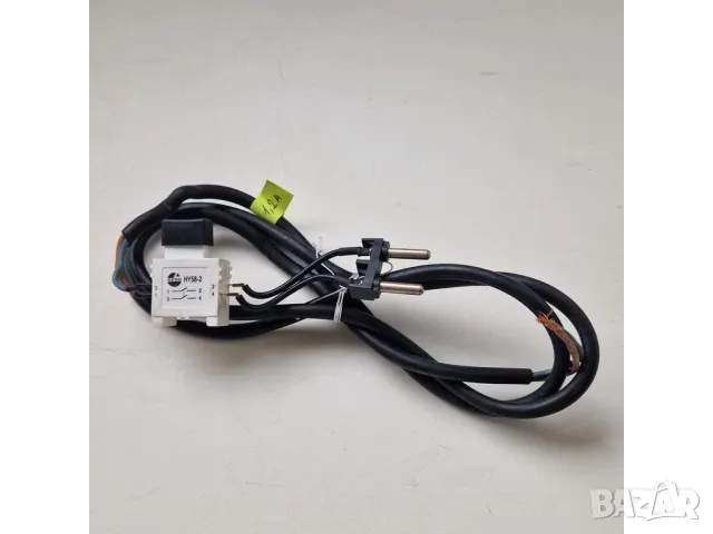 Захранващ кабел 1.2 м, 2x1 мм², мед, 16 A