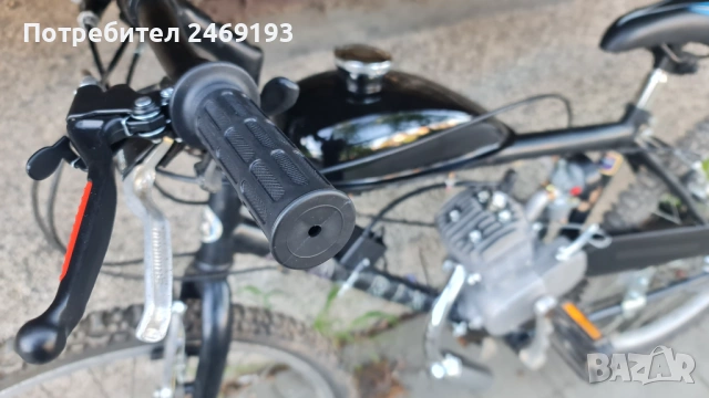 Моторно колело 80куб с нов двигател , снимка 6 - Велосипеди - 54318247