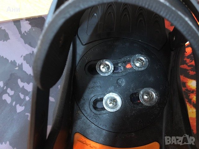 В добро състояние! Сноубоард Nidecker 121см + сноуборд автомати Drake LF, снимка 7 - Зимни спортове - 35094336