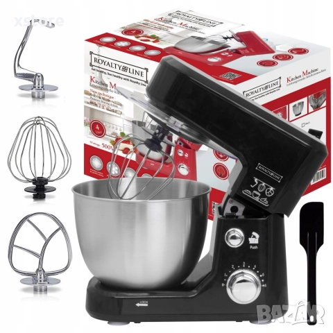 Планетарен кухненски миксер Royalty Line RL-PKM-700.472.2S, снимка 5 - Миксери - 52698740