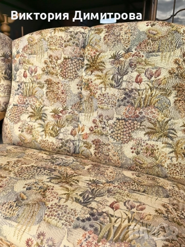 Комплект Бидермайер , снимка 10 - Дивани и мека мебел - 52851925