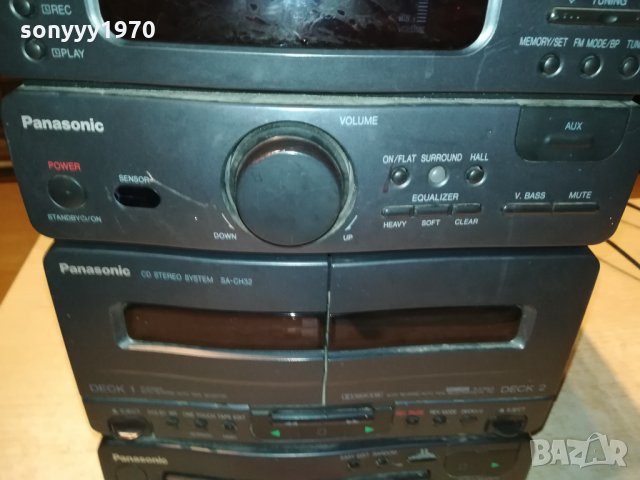PANASONIC SA-CH32 REVERSE DECK/TUNER/AMPLI/CD 0910212105, снимка 7 - Аудиосистеми - 34407807