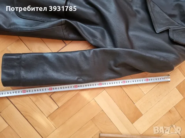 Кожено сако 100% естествена кожа/телешки бокс , снимка 5 - Сака - 50159398