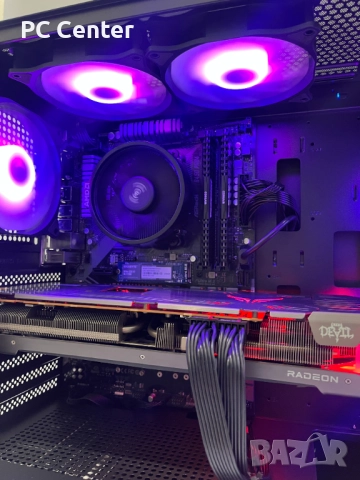 Геймърски компютър АMD Ryzen 5 5500, RX 6700XT 12GB, 16GB ram, снимка 3 - Геймърски - 52582286