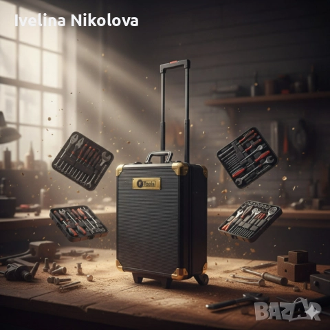 Професионален куфар с инструменти IF Tools BLACK GOLD 2024 – 599 части, CR-V стомана