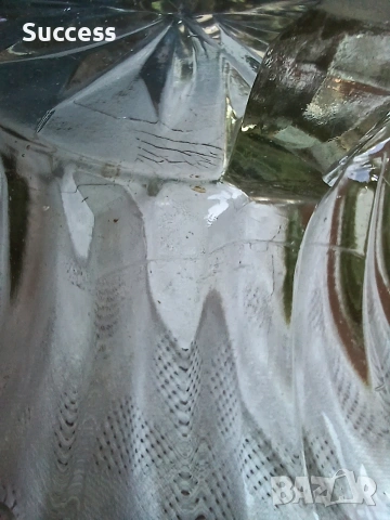 Стъклена купа винтидж , снимка 5 - Антикварни и старинни предмети - 53971692