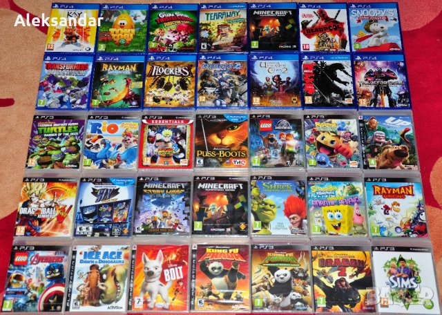 ps4 ps3 Списък GTA minecraft mortal knack ufc kill lego nba god , снимка 9 - Игри за PlayStation - 31250709