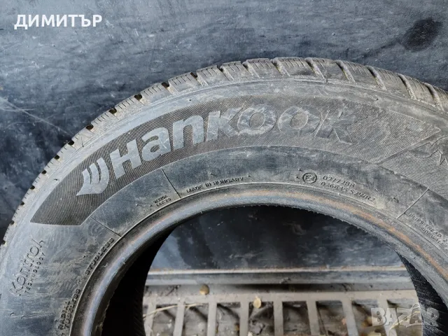 2бр.зимни гуми HANKOOK 215/70/16 100T DOT 2520, снимка 4 - Гуми и джанти - 49325922