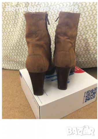 Tod's боти – мек велур, №40, снимка 3 - Дамски боти - 30306334