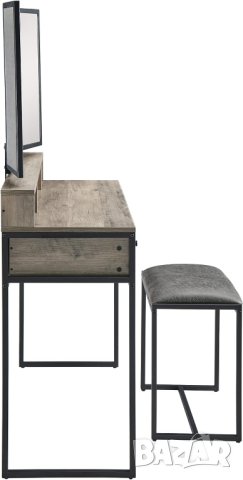 ПРОМОЦИЯ Тоалетка с табуретка в индустриален стил YSG-21304-IG, снимка 2 - Тоалетки - 42839178