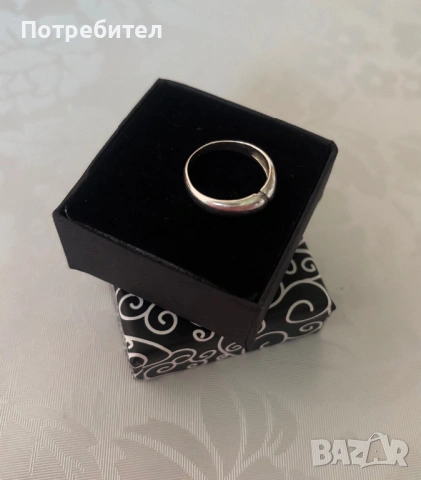 Сребърен пръстен ,печат 925, снимка 2 - Пръстени - 53142434