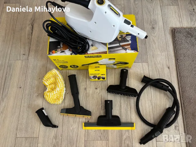 Парочистачка KÄRCHER SC 1 Multi Comfort + комплект аксесоари – като нова, снимка 3 - Парочистачки и Водоструйки - 55877037