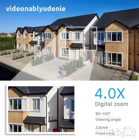 Водонепромокаема ULTRA HD 5MP PTZ 4хZoom WiFi Следяща Камера Микрофон Карта Слот PIR Сензор Движение, снимка 7 - Комплекти за видеонаблюдение - 29643354