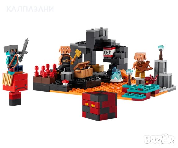 LEGO® Minecraft™ 21185 - Бастион в Ада, снимка 3 - Конструктори - 42551684