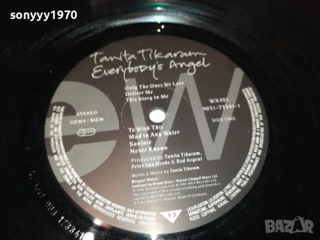 TANITA TIKARAM-ПЛОЧА ОТ АНГЛИЯ 2608251141, снимка 13 - Грамофонни плочи - 51493152