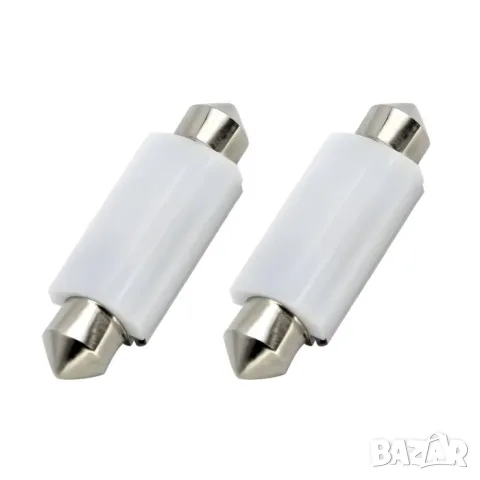 LED крушки софитни 39mm 12-24V 2 броя