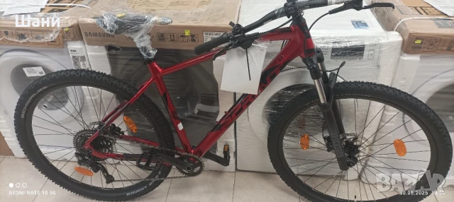 Велосипед 29цола -520,RED-BLACK., снимка 2 - Велосипеди - 50484081