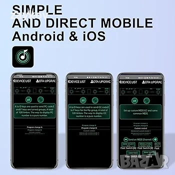 M-VAVE Chocolate Plus Програмируем безжичен MIDI контролер, 4-бутонен безжичен MIDI контролер, снимка 4 - Друга електроника - 53135338