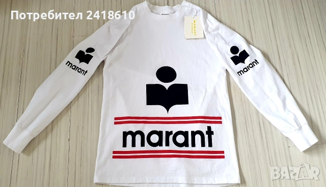 Isabel Marant Etoile Cotton Mens Size S НОВО! ОРИГИНАЛ! Мъжка Блуза!, снимка 8 - Блузи - 54256155