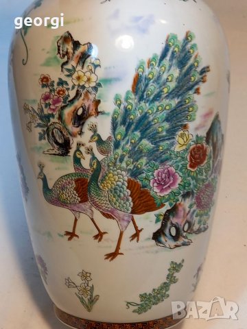 Китайска порцеланова ваза, снимка 5 - Вази - 38087749