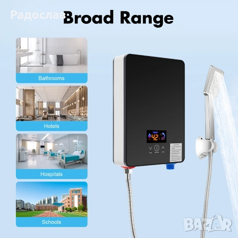 Проточен бойлер 6500W, снимка 6 - Бойлери - 52367492