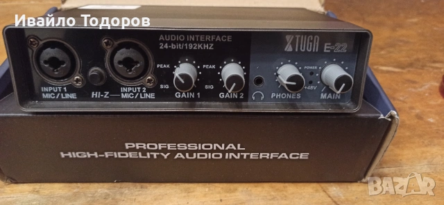 Аудио USB интерфейс (звукова карта) X-TUGA E22