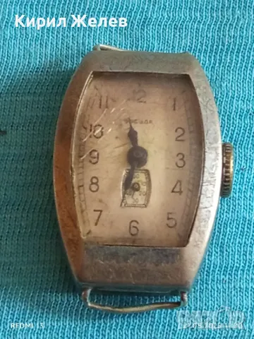 Стар механичен часовник дамски Звезда СССР 15 камъка за ремонт части КОЛЕКЦИЯ 47992