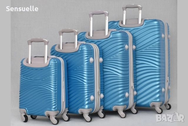 Комплект от 4 куфара, снимка 3 - Куфари - 52594555