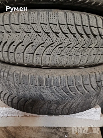 Гуми Michelin Alpin 14 ц. с джанти за Wv груп 5/100, снимка 3 - Гуми и джанти - 51063089