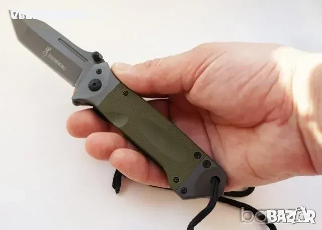 Сгъваем нож Browning Е73 95 х 222/Танто блейд, снимка 2 - Ножове - 50694223