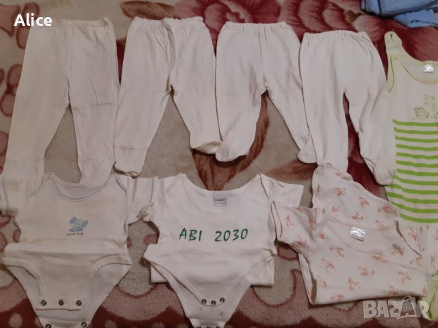 Бебешки дрехи - ританки, бодита, гащеризонче, снимка 2 - Бодита за бебе - 37828697
