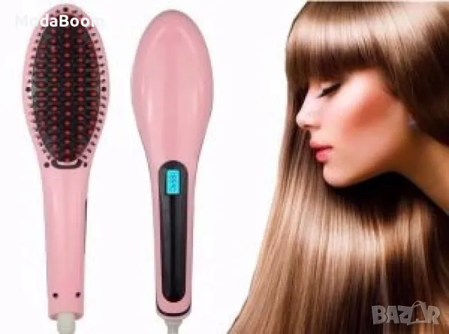 Четка за изправяне на коса Luxury , снимка 3 - Преси за коса - 48505435