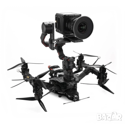 Lumenier QAV-PRO Lifter 9" Cinequads Edition w/ DJI O3 Air Unit - RTF, DJI GOGLES 2, 8 перки