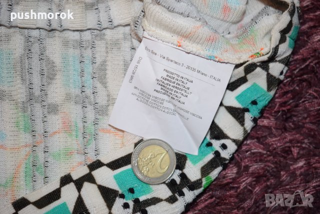 ETRO Milano Cotton / Viscose Knit Top Blouse 44 / #00178 / , снимка 10 - Блузи с дълъг ръкав и пуловери - 38193025
