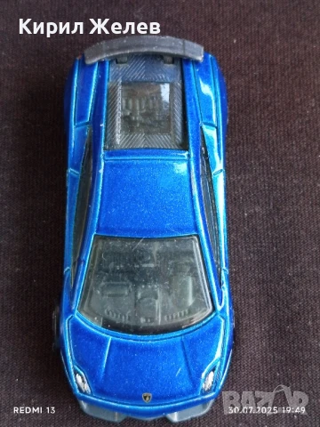 Спортен модел метална количка LAMBORGHINI GALLARDO за КОЛЕКЦИОНЕРИ 31892, снимка 5 - Колекции - 51196230