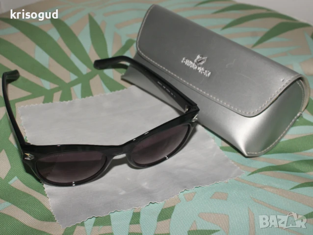 Оригинални дамски слънчеви очила SWAROVSKI, пълен комплект