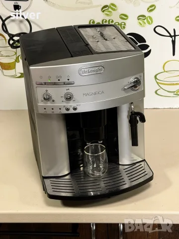 Кафемашина кафе автомат delonghi magnifica с гаранция, снимка 7 - Кафемашини - 56205609
