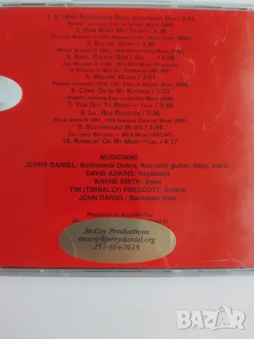 Jerry Daniel - Burnt Corn Blues - оригинален диск Блус музика, снимка 2 - CD дискове - 56507437
