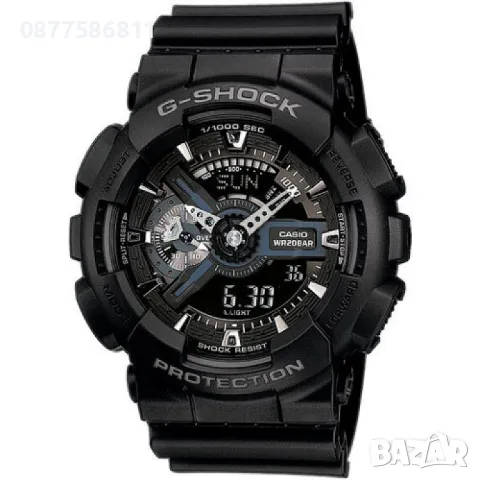 Мъжки часовник CASIO G-SHOCK GA-110-1BER Касио GA-110 GA110, снимка 1