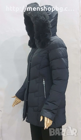 Дамско яке код 77 - антрацит, снимка 2 - Якета - 52013710