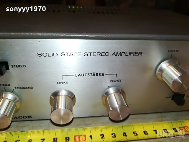 monacor stereo amplifier-germany 1608211228, снимка 8 - Ресийвъри, усилватели, смесителни пултове - 33829043