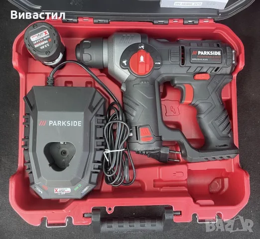 PROFESSIONAL Акумулаторен перфоратор с вертикален безчетков мотор EINHELL HEROCCO 36/28, снимка 7 - Перфоратори - 56316292