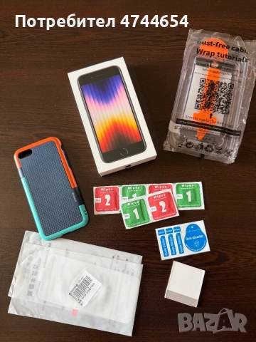 Продавам запазен Iphone SE 3 gen., снимка 4 - Apple iPhone - 53988967