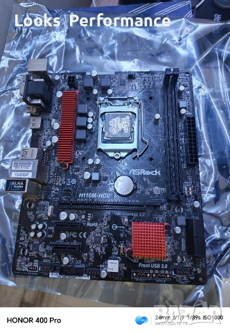 Дънна платка H110M HDV, снимка 8 - Дънни платки - 54331114