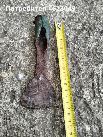 Стара огрибка стъргалка, снимка 2 - Антикварни и старинни предмети - 54227508