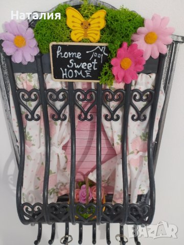 Закачалка за ключове , снимка 5 - Декорация за дома - 44324156