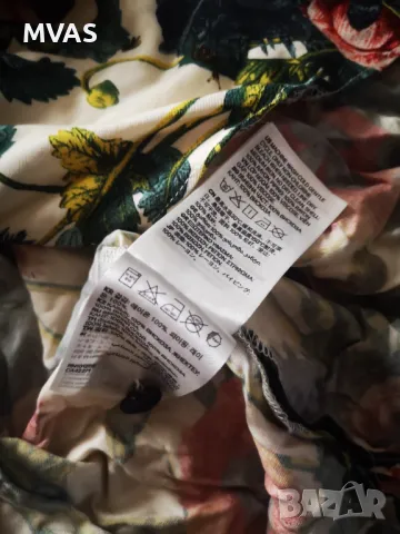 Нова -40% H&M дамска риза на макове M L размер с етикет, снимка 5 - Ризи - 47358940