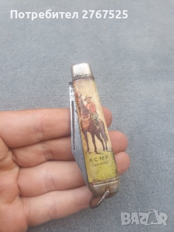 Английски джобен нож с канадски мотив на дръжката , снимка 5 - Ножове - 42181320