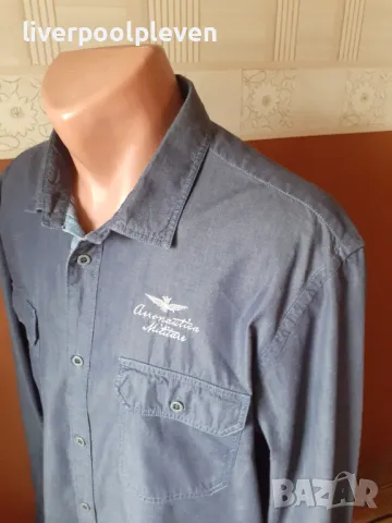 👉 Aeronautica Militare Original ХL, снимка 3 - Ризи - 49049905